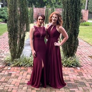 Maroon formal